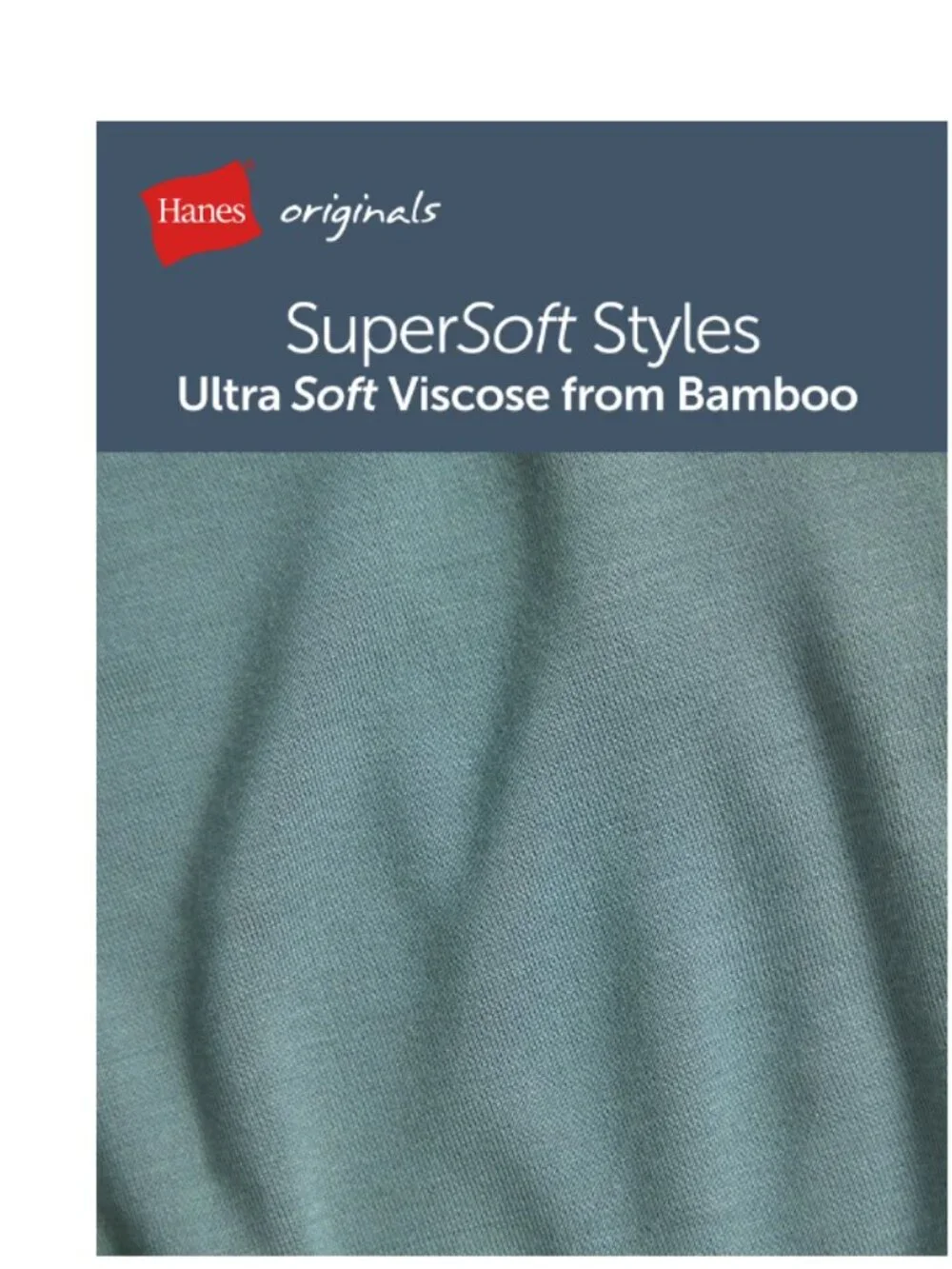 Hanes Originals Men's SuperSoft Bamboo Boxer Briefs 3-Pack Black 2XL
